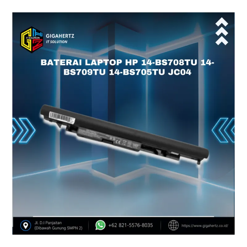 Baterai Laptop HP 14-bs708tu 14-bs709TU 14-bs705TU JC04
