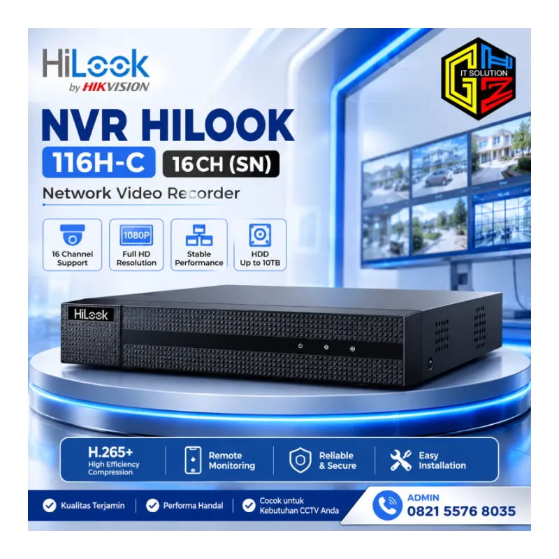 NVR HILOOK 116H-C 16CH (SN)