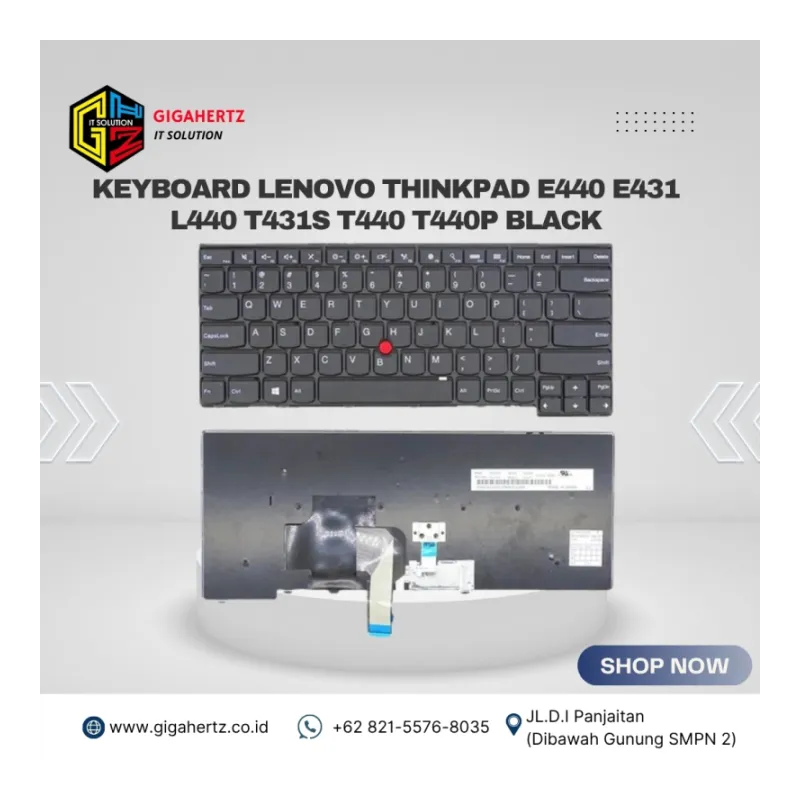 Keyboard Lenovo Thinkpad E440 E431 L440 T431S T440 T440P Black