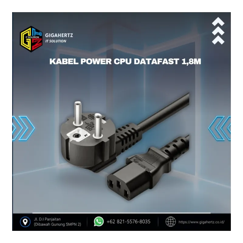 KABEL POWER CPU DATAFAST 1,8M