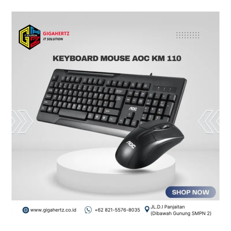 KEYBOARD MOUSE AOC KM 110