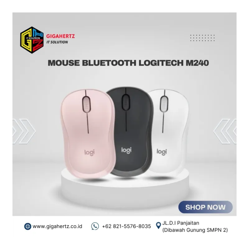 MOUSE BLUETOOTH LOGITECH M240