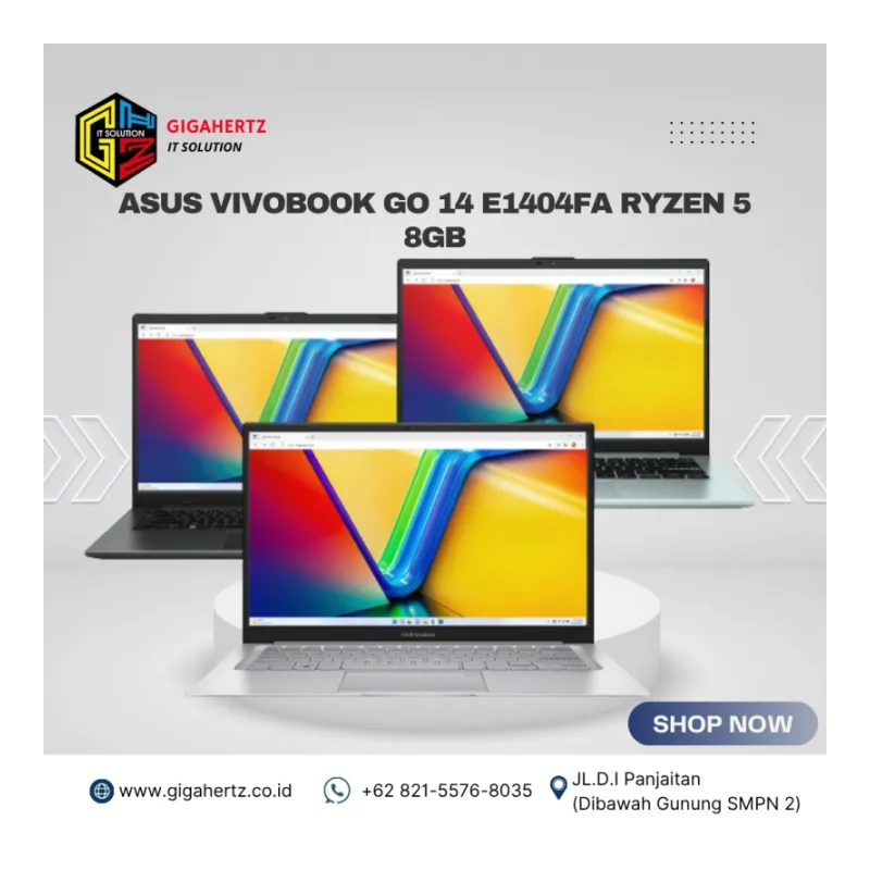 ASUS Vivobook Go 14 E1404FA Ryzen 5 8GB