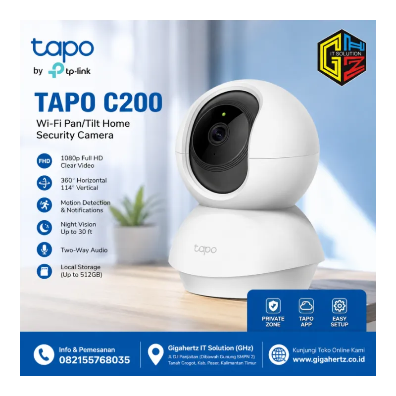 WIFI CAMERA TAPO TP-LINK CCTV C200 (SN)