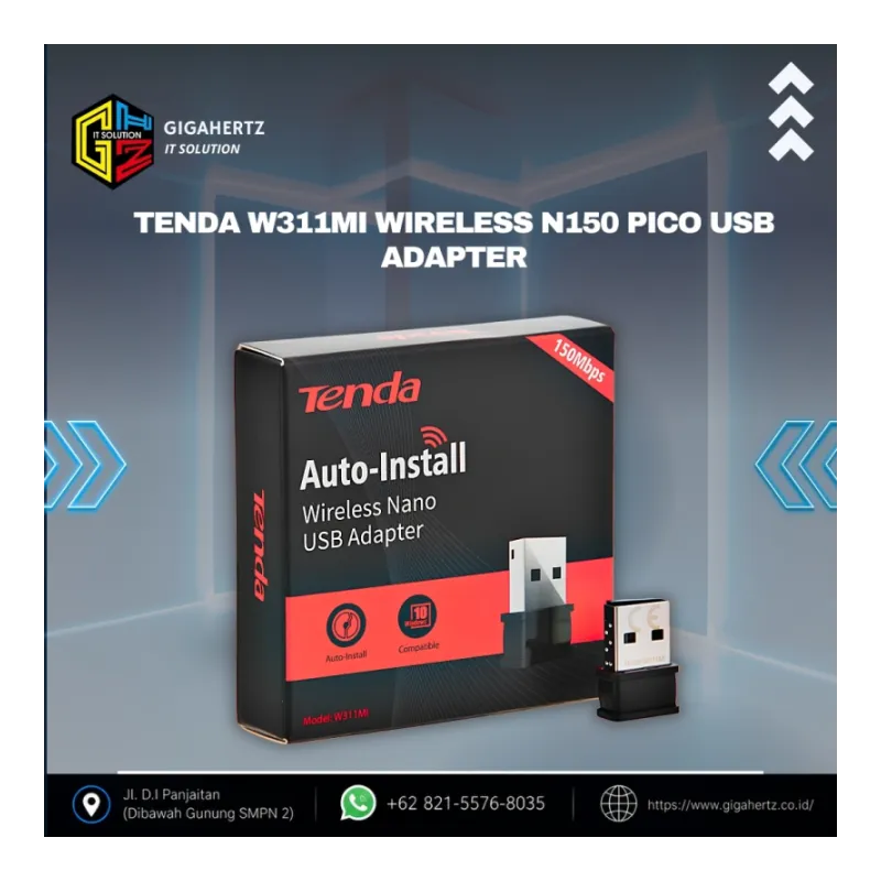 Tenda W311MI Wireless N150 Pico USB Adapter