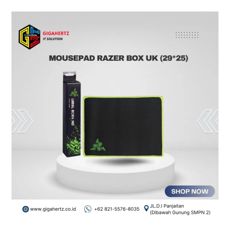 MOUSEPAD RAZER BOX uk (29*25)