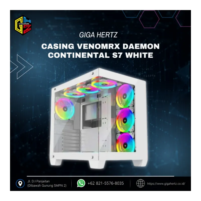 CASING VENOMRX DAEMON CONTINENTAL S7 WHITE