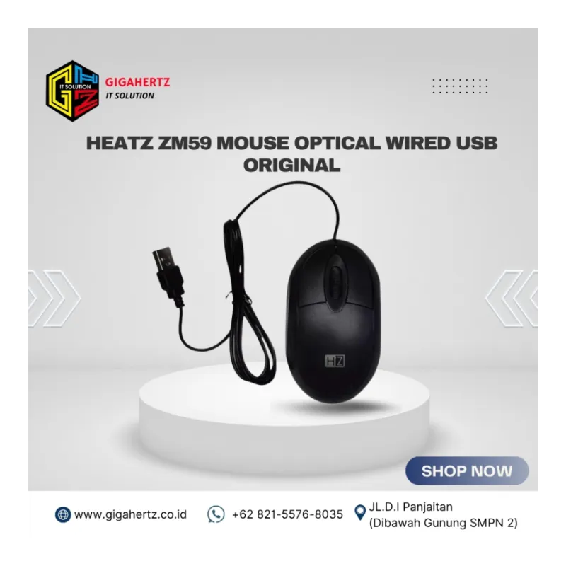 HEATZ ZM59 Mouse Optical Wired USB Original