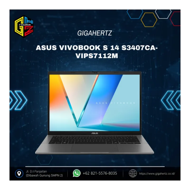 ASUS Vivobook S 14 S3407CA-VIPS7112M