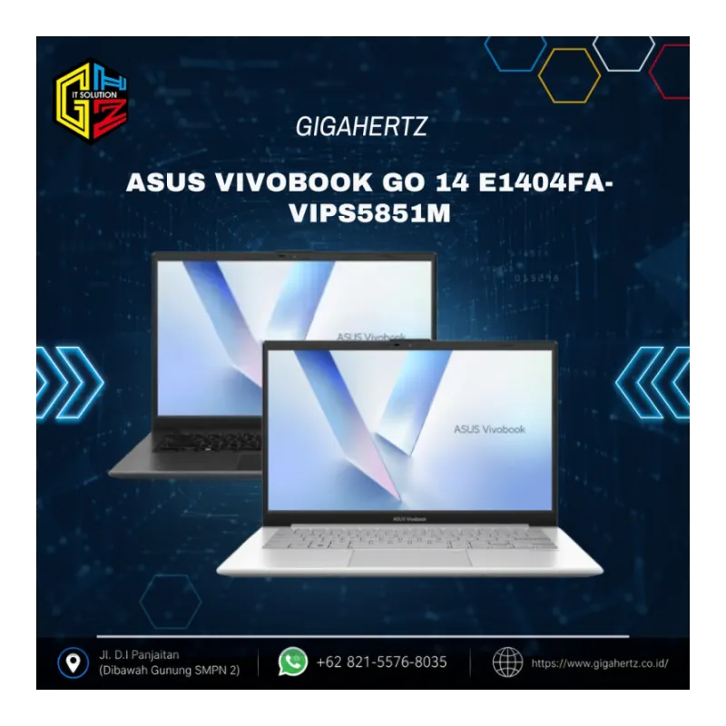 ASUS Vivobook Go 14 E1404FA-VIPS5851M